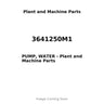 3641250M1 - PUMP, WATER
