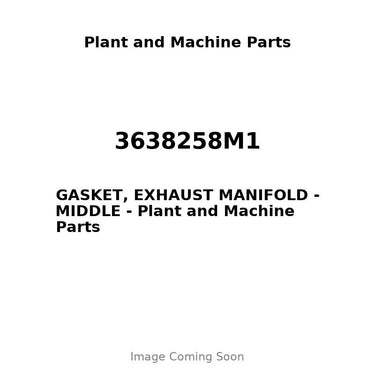 3638258M1 - GASKET, EXHAUST MANIFOLD - MIDDLE