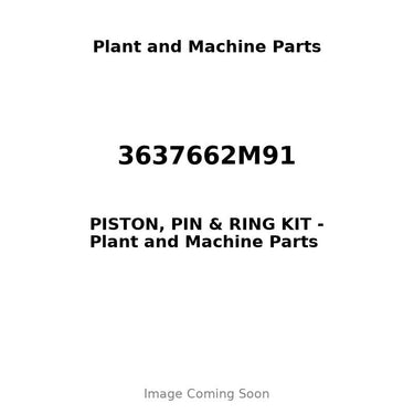 3637662M91 - PISTON, PIN & RING KIT
