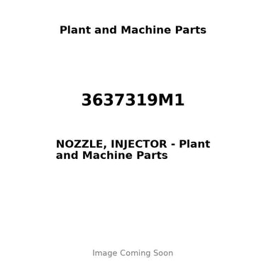 3637319M1 - NOZZLE, INJECTOR