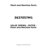 3637057M1 - VALVE SPRING - OUTER
