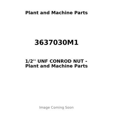 3637030M1 - 1/2'' UNF CONROD NUT