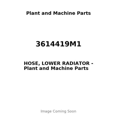 3614419M1 - HOSE, LOWER RADIATOR