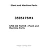 3595175M1 - SPIN ON FILTER