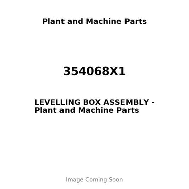 354068X1 - LEVELLING BOX ASSEMBLY