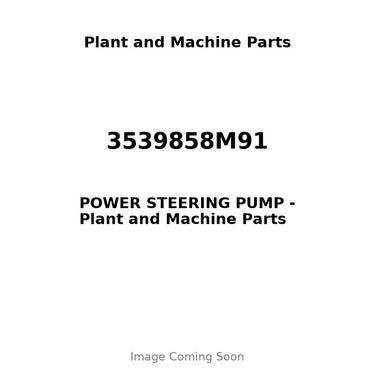 3539858M91 - POWER STEERING PUMP