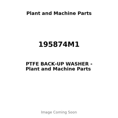 195874M1 - PTFE BACK-UP WASHER