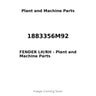 1883356M92 - FENDER LH/RH