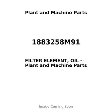 1883258M91 - FILTER ELEMENT, OIL