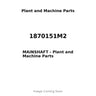 1870151M2 - MAINSHAFT