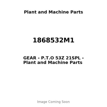 1868532M1 - GEAR - P.T.O 53Z 21SPL