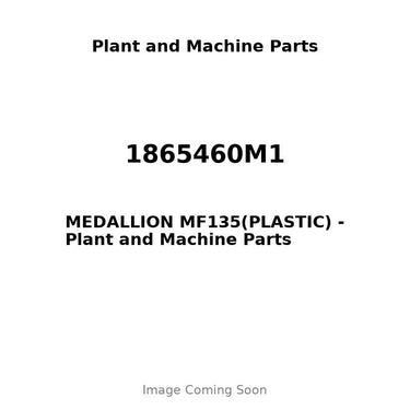 1865460M1 - MEDALLION MF135(PLASTIC)