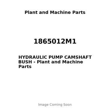 1865012M1 - HYDRAULIC PUMP CAMSHAFT BUSH