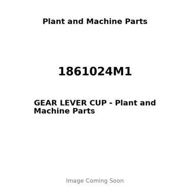 1861024M1 - GEAR LEVER CUP