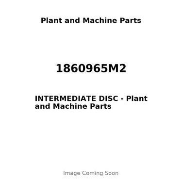 1860965M2 - INTERMEDIATE DISC