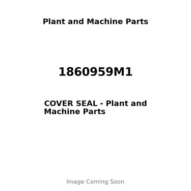 1860959M1 - COVER SEAL