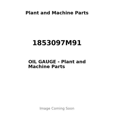 1853097M91 - OIL GAUGE