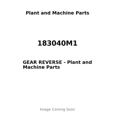 183040M1 - GEAR REVERSE