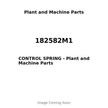 182582M1 - CONTROL SPRING