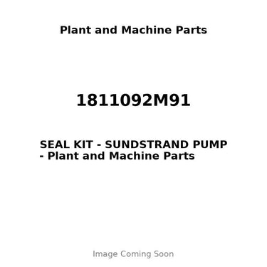 1811092M91 - SEAL KIT - SUNDSTRAND PUMP