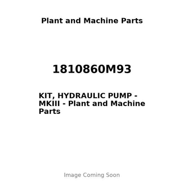 1810860M93 - KIT, HYDRAULIC PUMP - MKIII