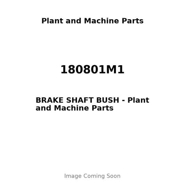 180801M1 - BRAKE SHAFT BUSH