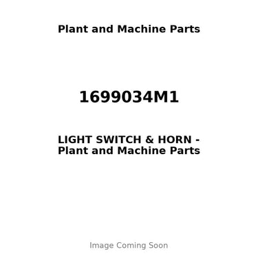 1699034M1 - LIGHT SWITCH & HORN