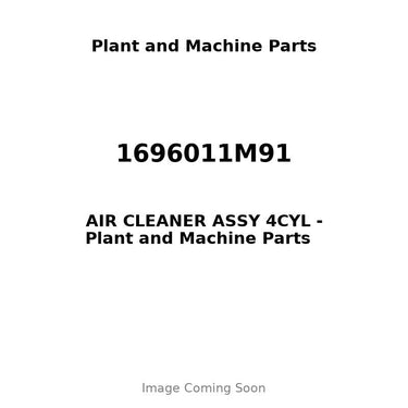 1696011M91 - AIR CLEANER ASSY 4CYL