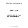1695314M1 - LINK PIN: CAT 2
