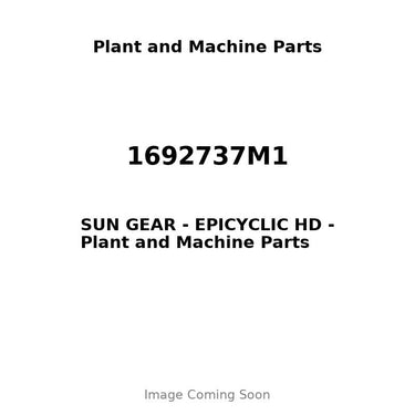 1692737M1 - SUN GEAR - EPICYCLIC HD