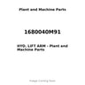 1680040M91 - HYD. LIFT ARM