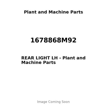 1678868M92 - REAR LIGHT LH