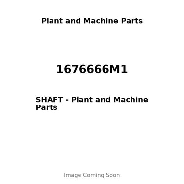 1676666M1 - SHAFT