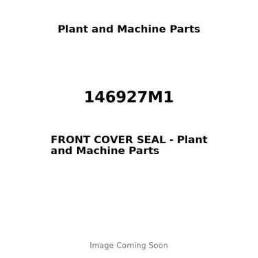 146927M1 - FRONT COVER SEAL