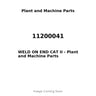 11200041 - WELD ON END CAT II