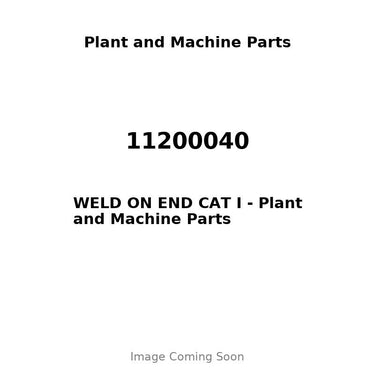 11200040 - WELD ON END CAT I