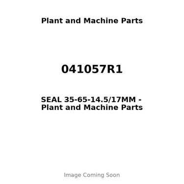 041057R1 - SEAL 35-65-14.5/17MM
