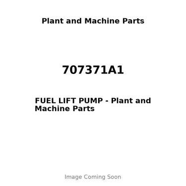 707371A1 - FUEL LIFT PUMP