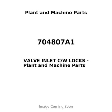 704807A1 - VALVE INLET C/W LOCKS