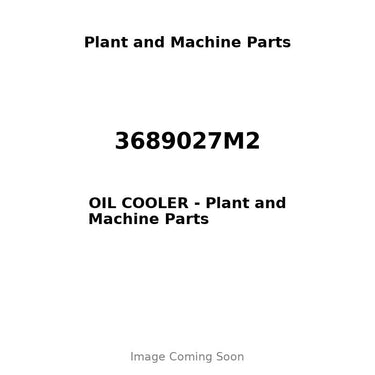 3689027M2 - OIL COOLER