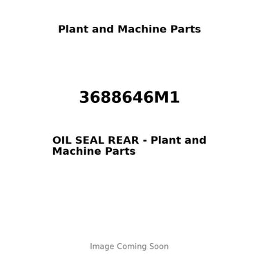 3688646M1 - OIL SEAL REAR
