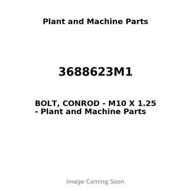 3688623M1 - BOLT, CONROD - M10 X 1.25