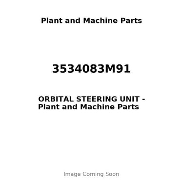 3534083M91 - ORBITAL STEERING UNIT