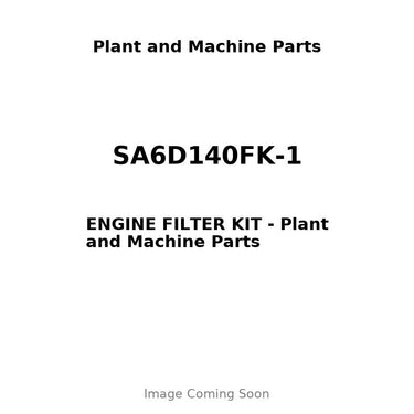 SA6D140FK-1 - ENGINE FILTER KIT