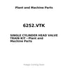 6252.VTK - SINGLE CYLINDER HEAD VALVE TRAIN KIT