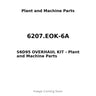 6207.EOK-6A - S6D95 OVERHAUL KIT