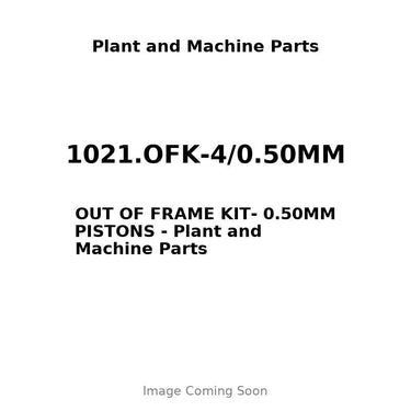 1021.OFK-4/0.50MM - OUT OF FRAME KIT- 0.50MM PISTONS