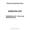 EOK6754-107 - OVERHAUL KIT