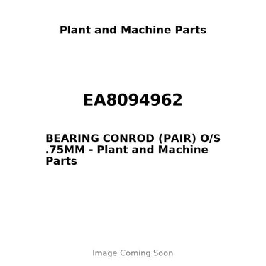 EA8094962 - BEARING CONROD (PAIR) O/S .75MM