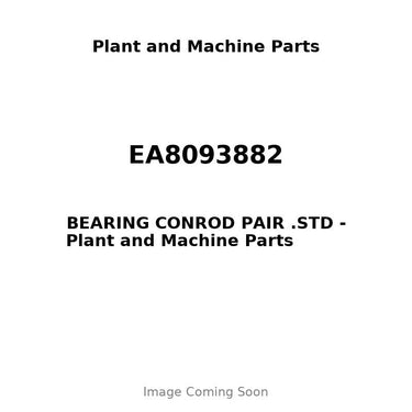 EA8093882 - BEARING CONROD PAIR .STD